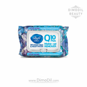 دستمال مرطوب پاک کننده آرایش دافی مدل Q10 طرح گل