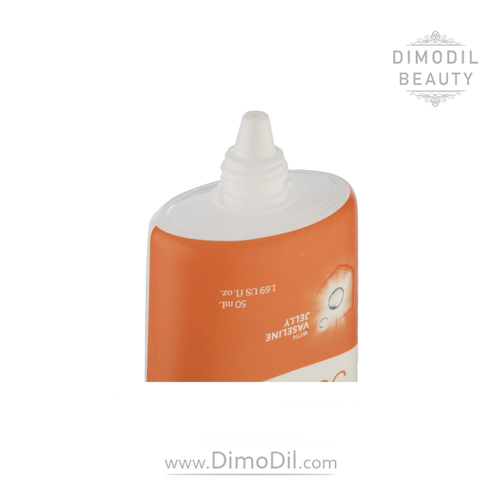 کرم ضد آفتاب بی رنگ وازلین SPF50