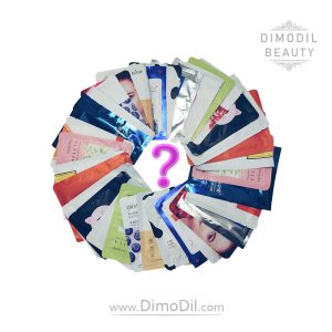 پک رندوم اقتصادی 10 عددی انواع ماسک ورقه‌ای