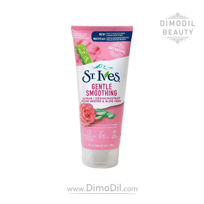 اسکراب رز و آلوئه ورا سنت ایوز ST Ives