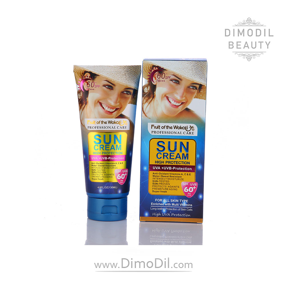 کرم ضد آفتاب SPF60 وکالی مدل SUN CREAM