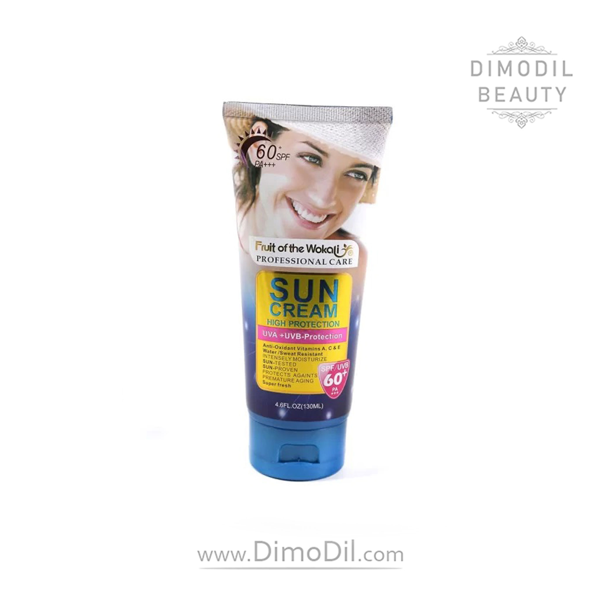 کرم ضد آفتاب SPF60 وکالی مدل SUN CREAM
