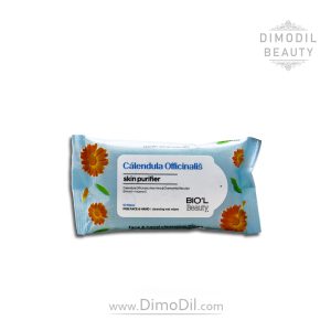 دستمال مرطوب 10 برگی دست و صورت کالاندولا ضد حساسیت بیول مناسب انواع پوست BIOL