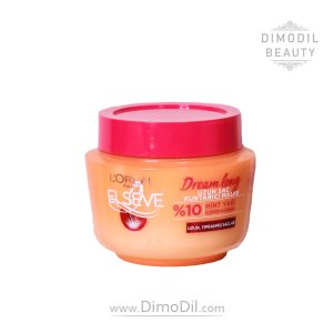 ماسک مو کاسه ای داخل حمام لورال مناسب موهای بلند و آسیب دیده loreal مدل dream long
