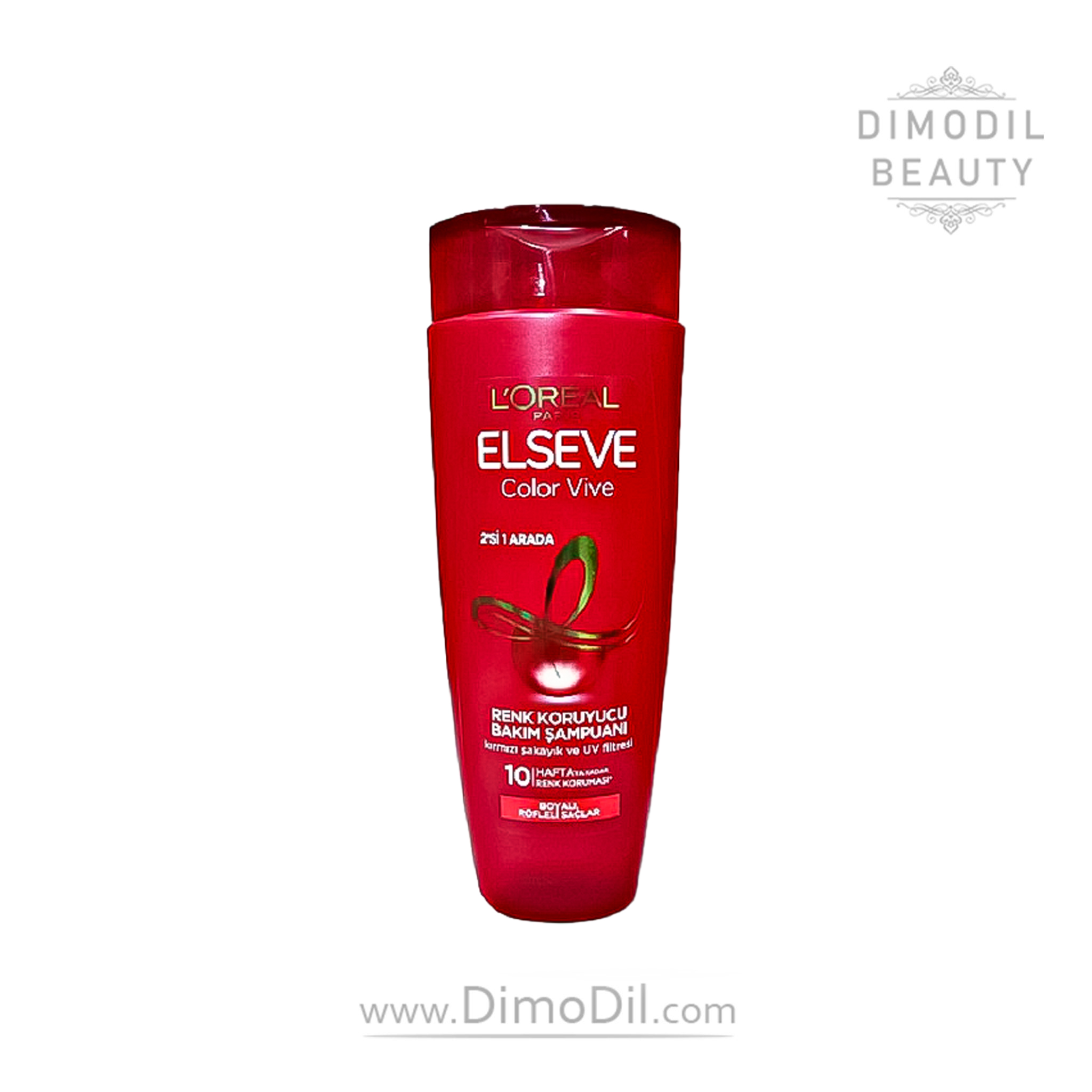 شامپو لورال مناسب موهای رنگ شده loreal مدل color vive