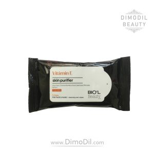 دستمال مرطوب 10 برگی پاک کننده دست و صورت آقایان بیول مناسب انواع پوست BIOL